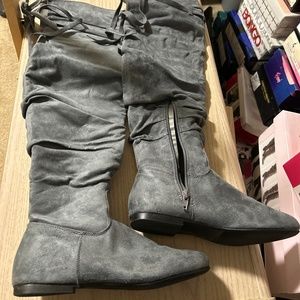 Long Flat Boots